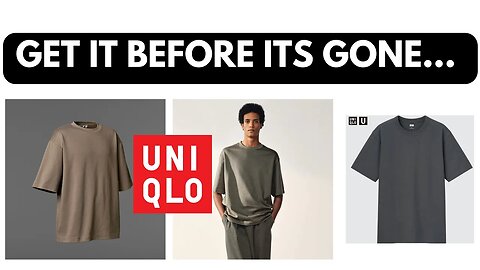 Best UNIQLO Oversized T-shirt for Summer 2023 | UNIQLO Airism Tee