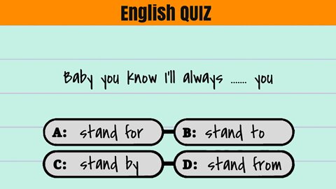 English quiz to test your skills