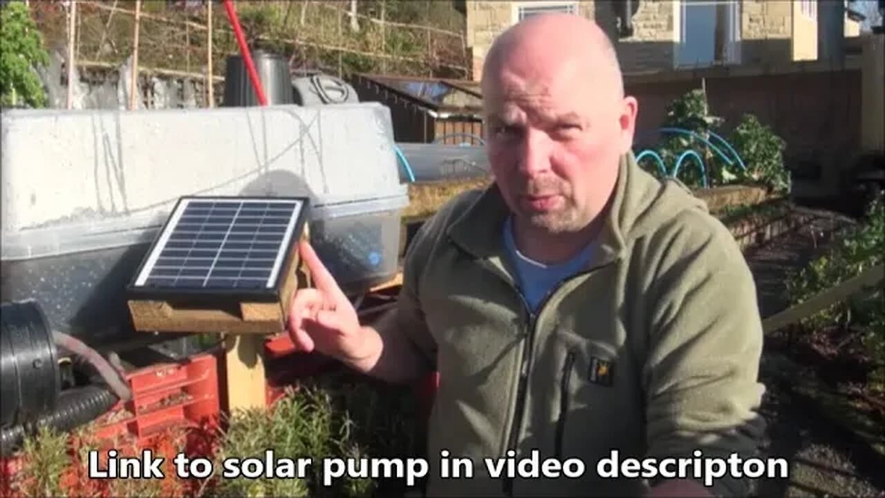 Great Solar Pump for Wildlife Ponds and Hydroponics Systems