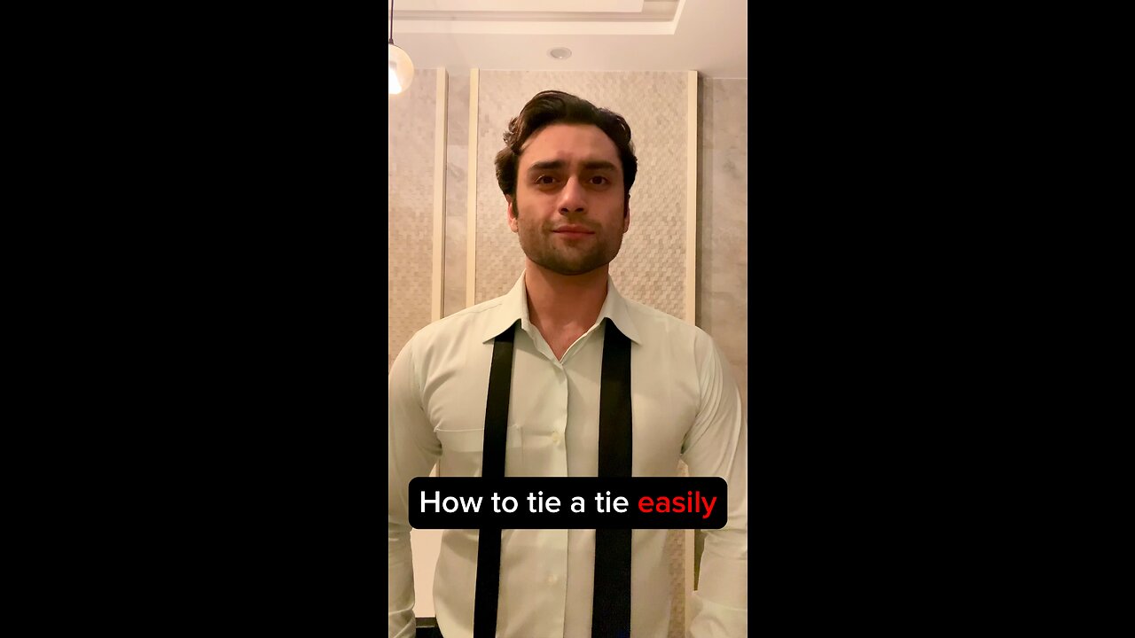 How To Tie a Tie Easily