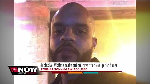 Exclusive: Victim speaks out on threat to blow up her house