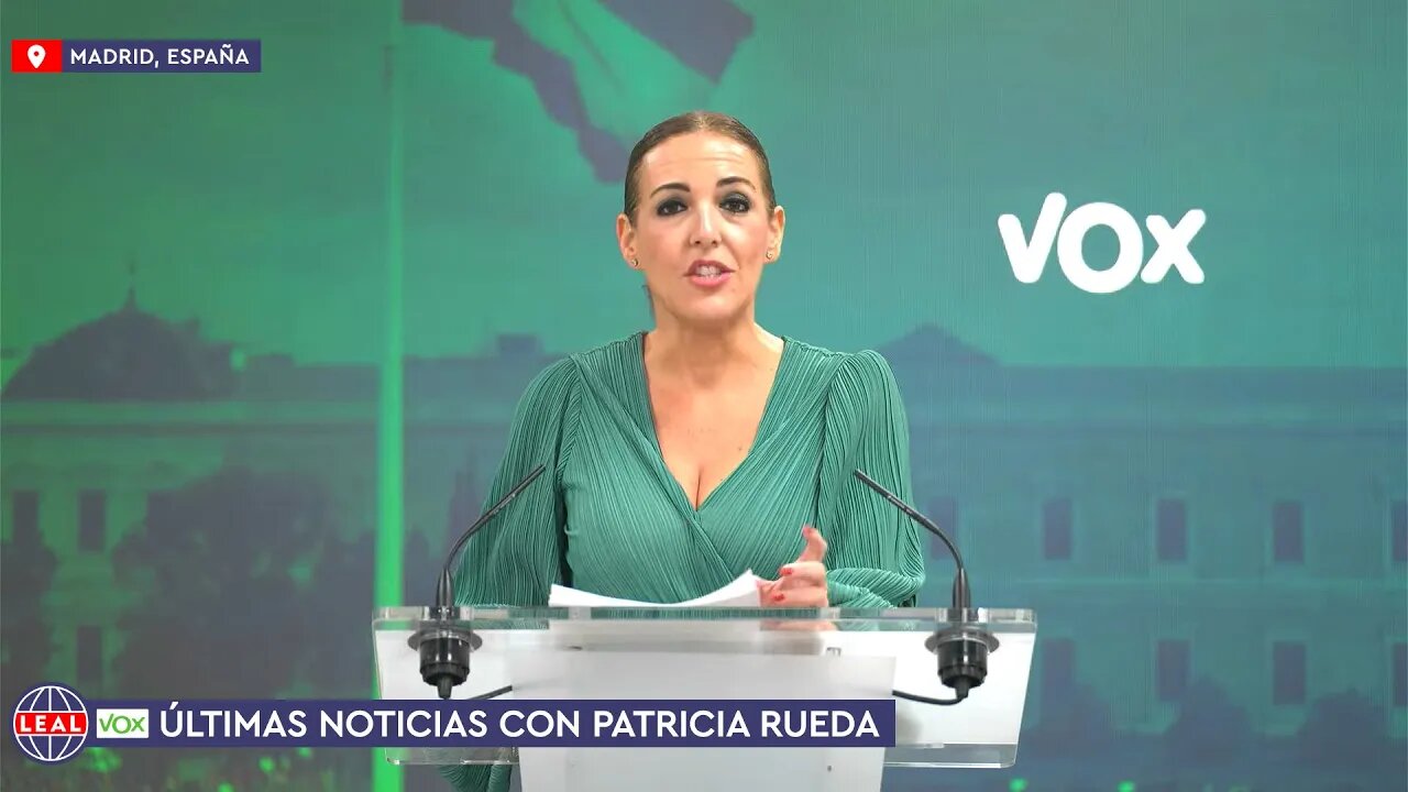 🇪🇸 VOX · Últimas Noticias con Patricia Rueda (5 dic 2022)