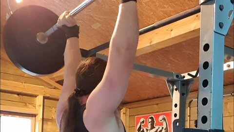 DON'T QUIT! 65 Kgs x4 Overhead Press