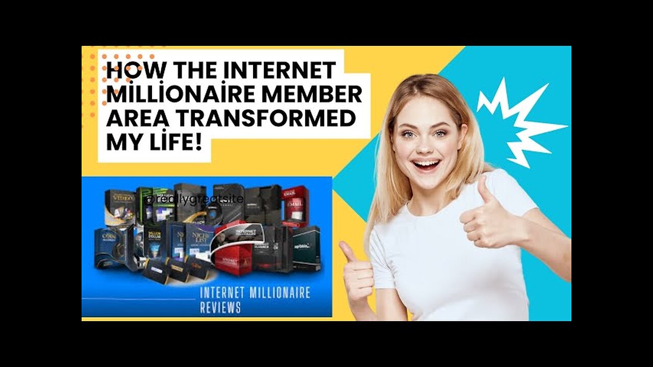 How Internet Millionaire Member Area Changed My Life!