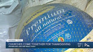 Tulsa Churches Come Together to Feed Families for Thanksgiving