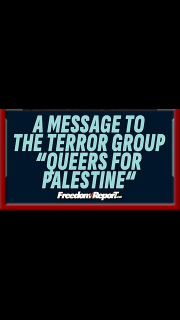 "QUEERS FOR PALESTINE"