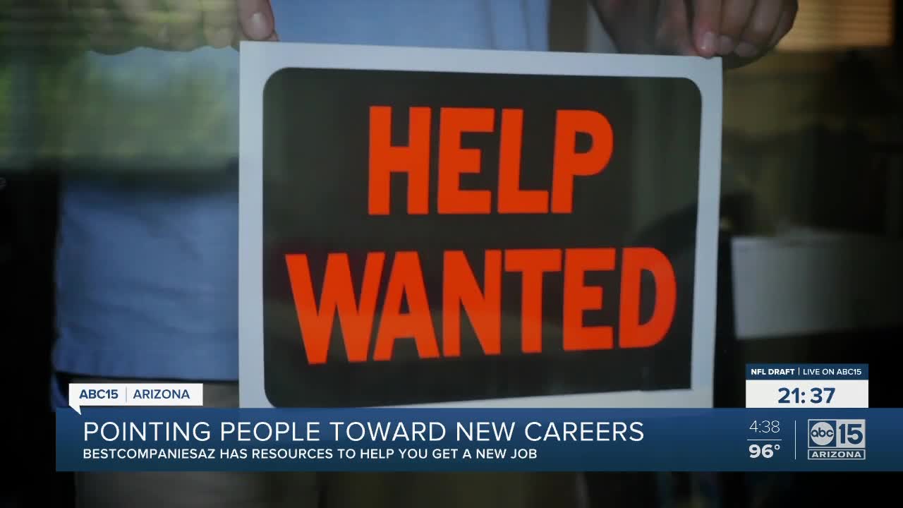 Pointing people toward new careers