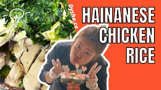 Cooking Hainanese Chicken Rice. Cooking Ideas and Inspiration. #shorts