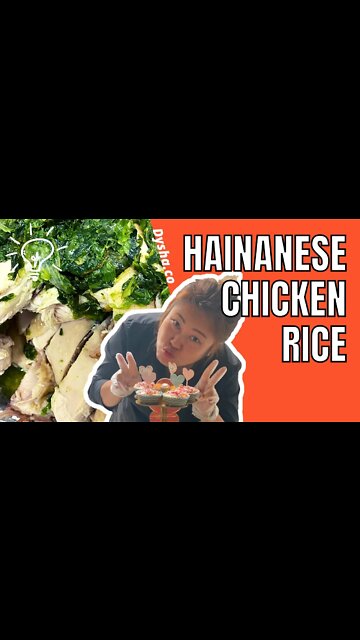 Cooking Hainanese Chicken Rice. Cooking Ideas and Inspiration. #shorts