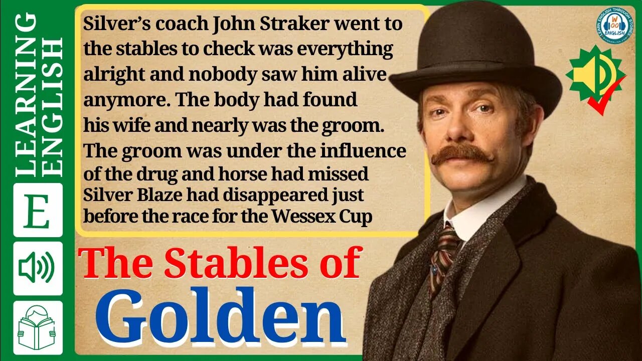 learn English through story level 2 🍁 The Stables of Golden | WooEnglish