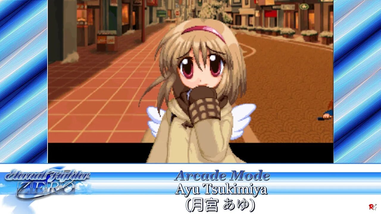 Eternal Fighter Zero: Arcade Mode - Ayu Tsukimiya (月宮 あゆ)