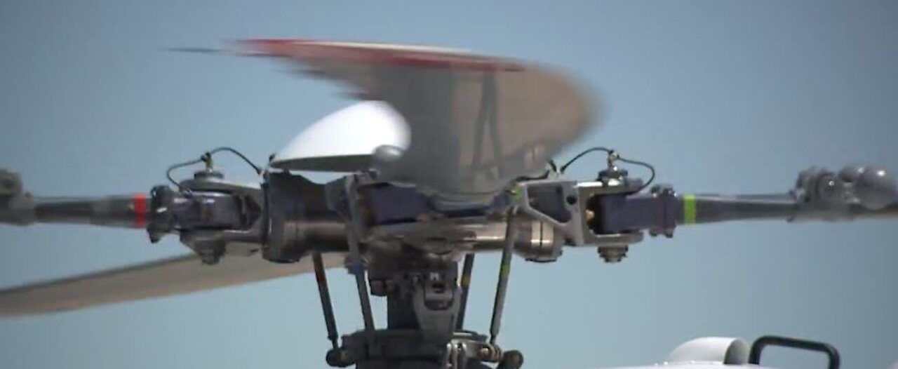Las Vegas Police Helicopter reports celebratory New Year gunfire from the air