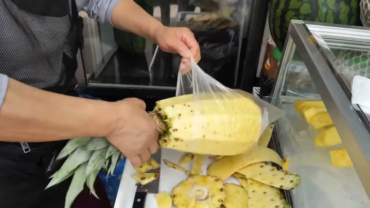 Amazing Fruit Cutting Skill korean street food 8