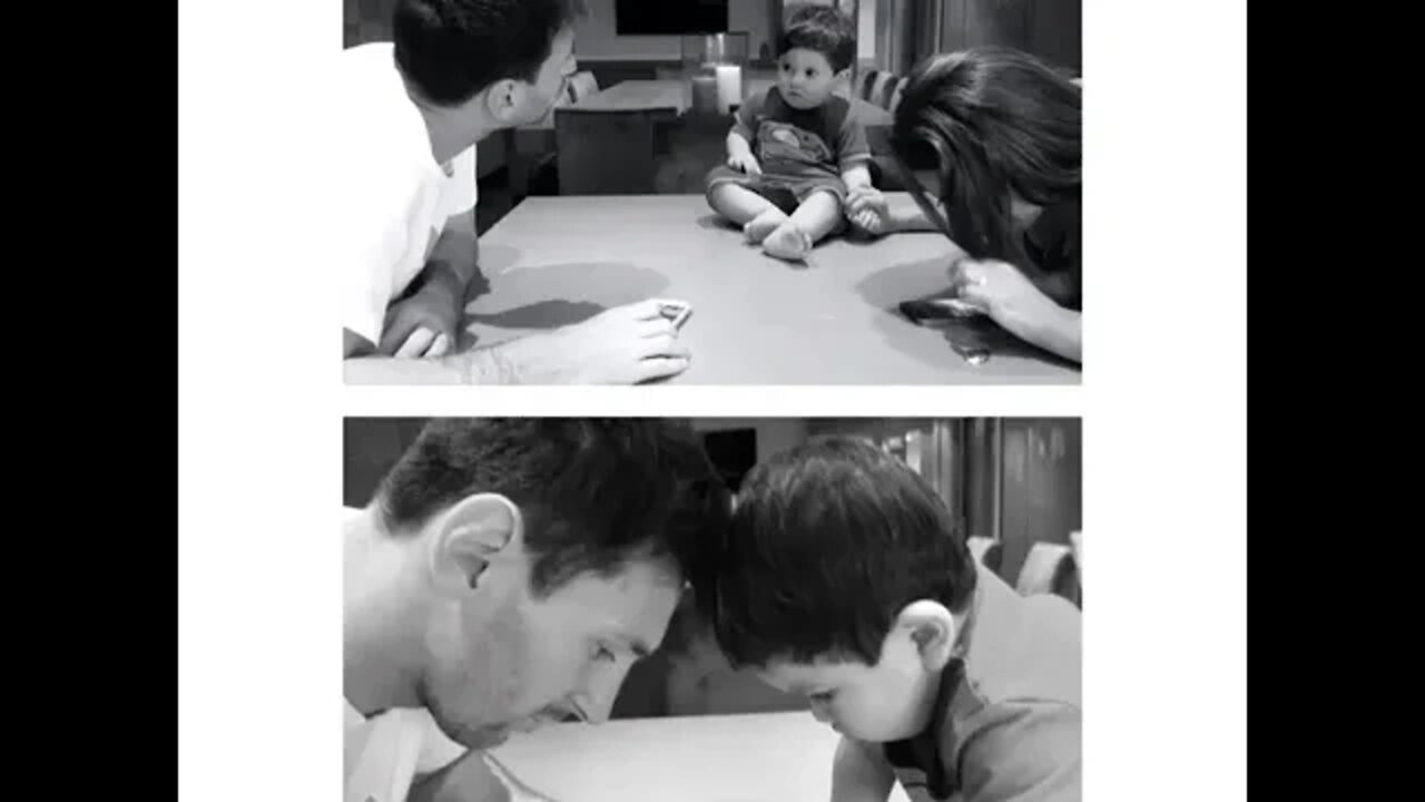 Messi & his son ❤️ messi leomessi messi10 messifans #shorts