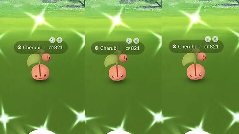 Pokemon Go's Shiny Cherubi Hunting