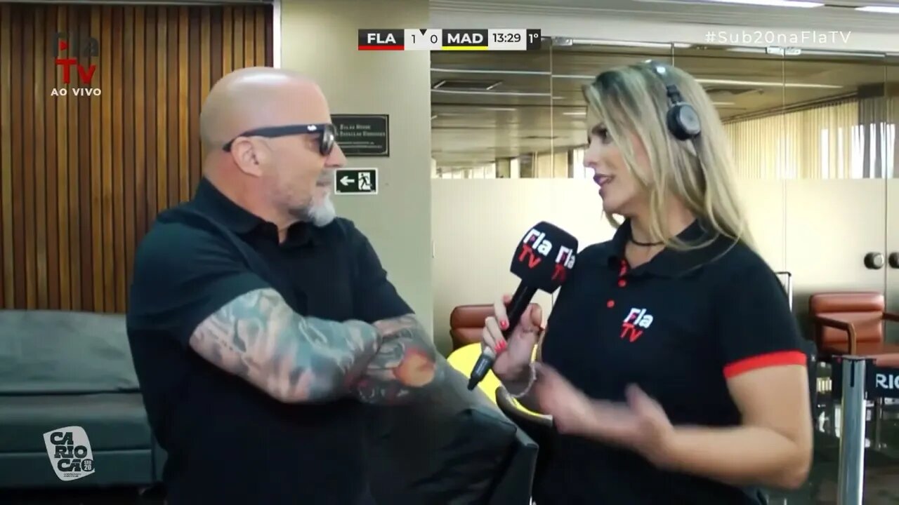 CHEGADA DE SAMPAOLI NO FLAMENGO