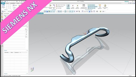 Bicycle Handlebar - Siemens NX 12 Training - Surfaces