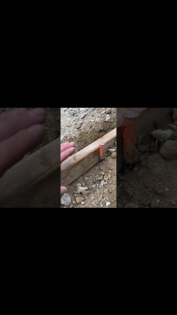 Simple method for pulling out metal stakes #shorts