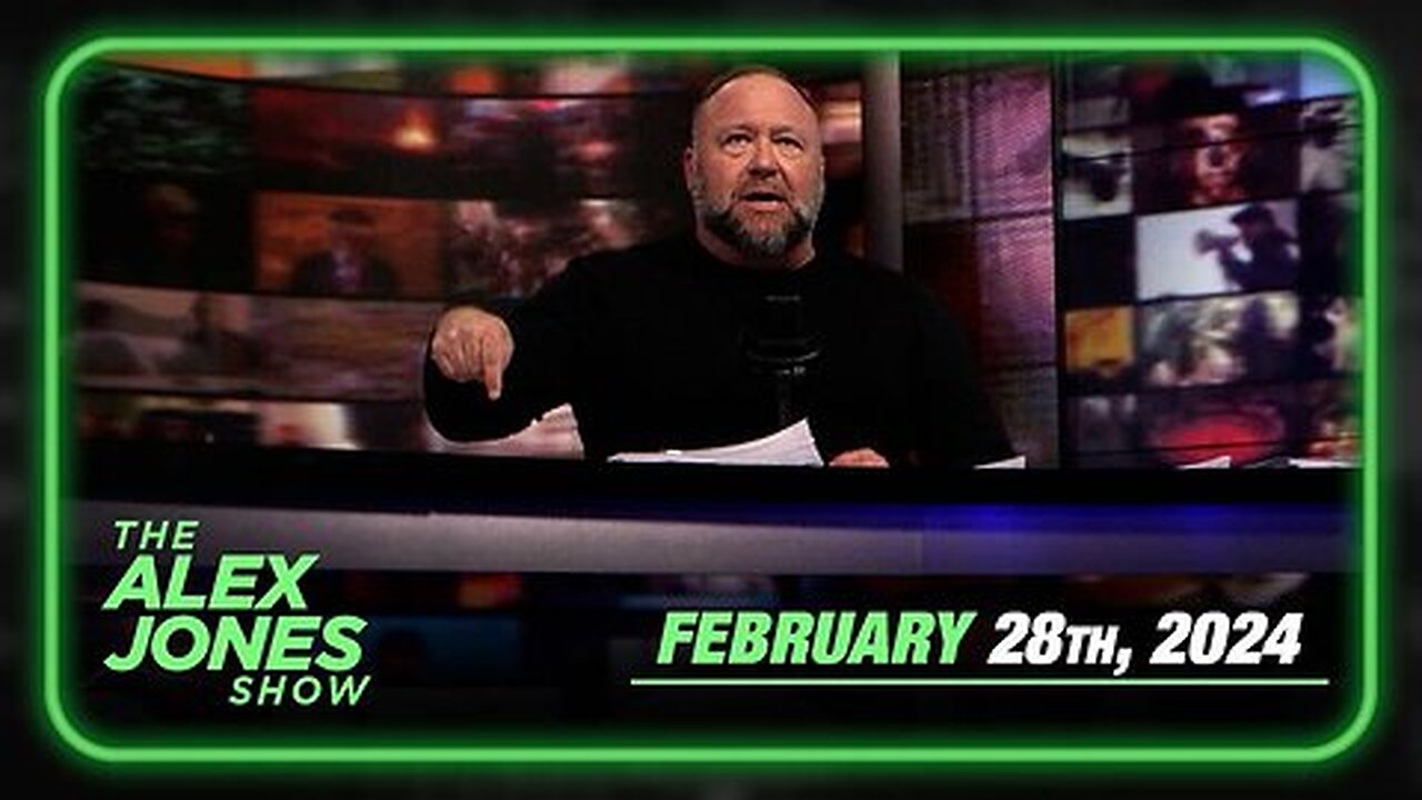 Alex Jones Biden info Wars show