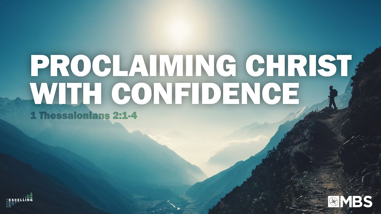 Proclaiming Christ With Confidence (1 Thessalonians 2:1-4) | Pastor Roi Brody