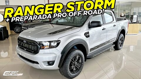 FORD RANGER STORM 3.2 TURBO DIESEL 4X4 2022 É MELHOR, MAIS EQUIPADA E SEGURA QUE CHEVROLET S10 Z71!