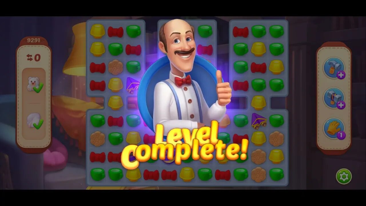 Playrix Homescapes Gameplay Walkthrough Level 9291