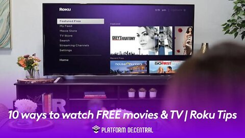 10 ways to watch FREE movies & TV | Roku Tips