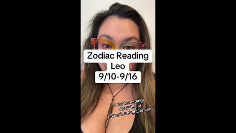 Zodiac Reading Leo