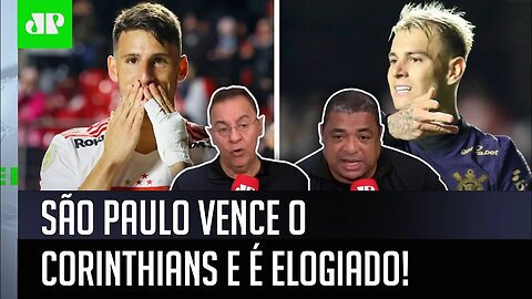 "O São Paulo DOMINOU! O Corinthians foi INFERIOR EM TUDO!" Veja DEBATE!