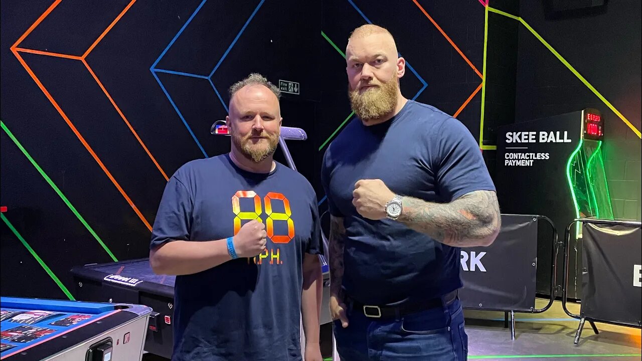 Thor Bjornsson Strongman talks Numbers & Big Fight Predictions with Tom Numbers at Fury v Whyte 🥊👑