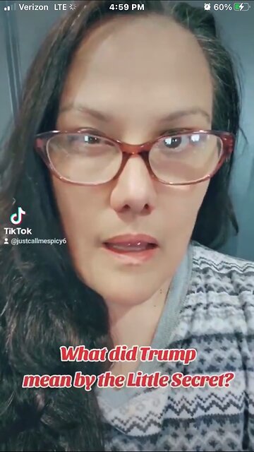 What is Trump’s little secret