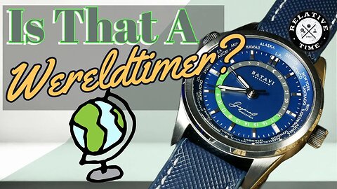 GMT Without The GMT Hand? Batavi Geograaf GMT and Worldtimer Review