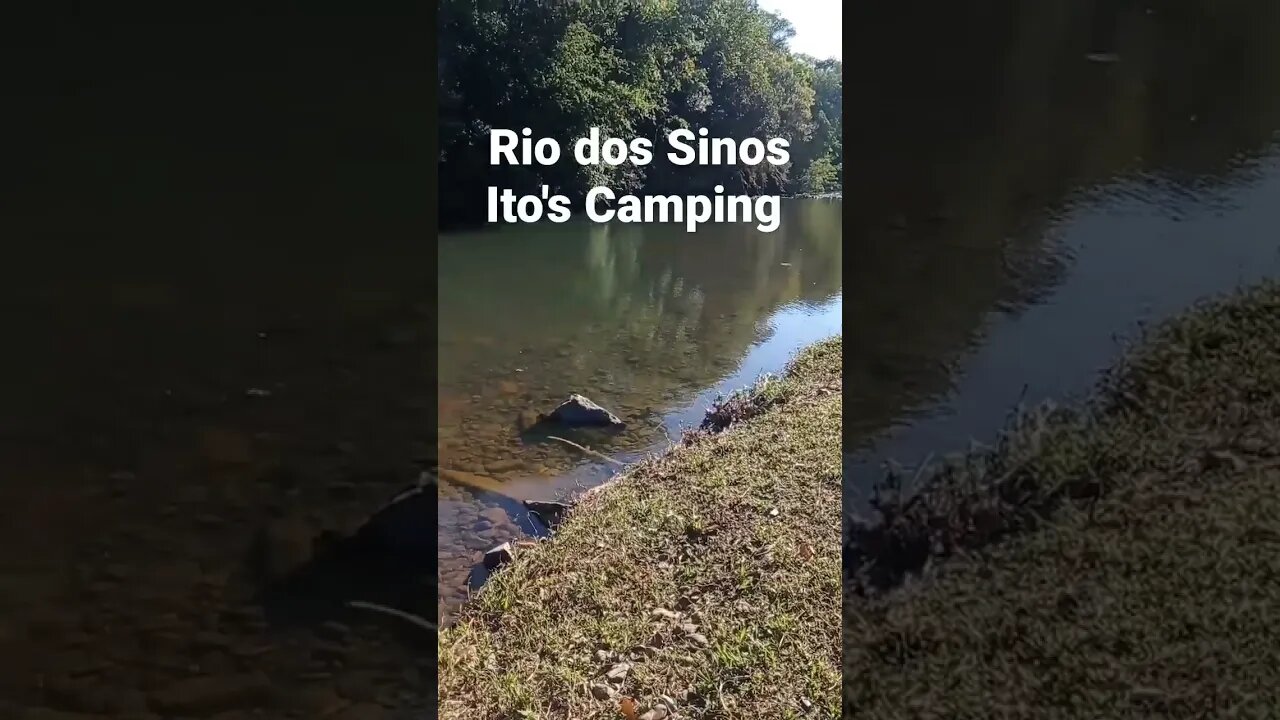 Balneário no Rio dos Sinos - Ito's Camping em Caraá RS #tendeuecoisarada #camping #nature