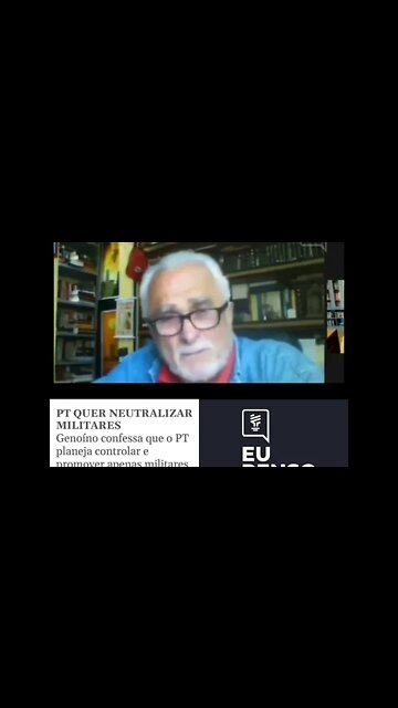 PT confessa que quer controlar e neutralizar as forças armadas