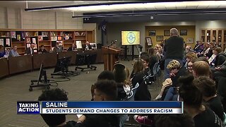 Students demand changes to address racism