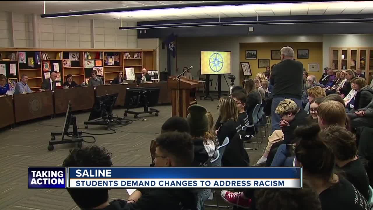 Students demand changes to address racism