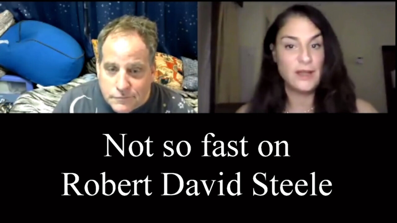 MEL K ON ROBERT DAVID STEELE - RIP NOT SO FAST