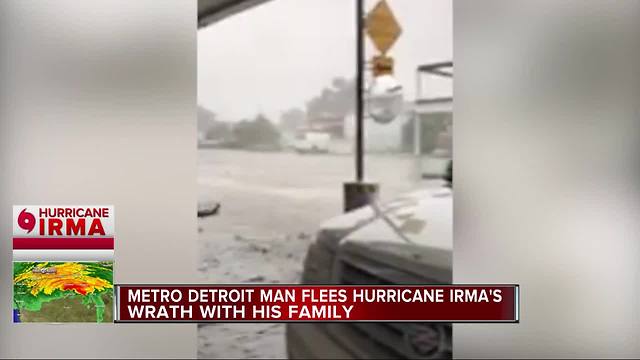 Metro Detroit family travels 48 hours to escape Hurricane Irma