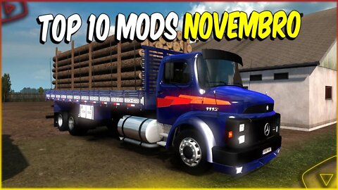 Top 10 MODS ETS2 1.46 NOVEMBRO 2022 Só MOD QUALIFICADO