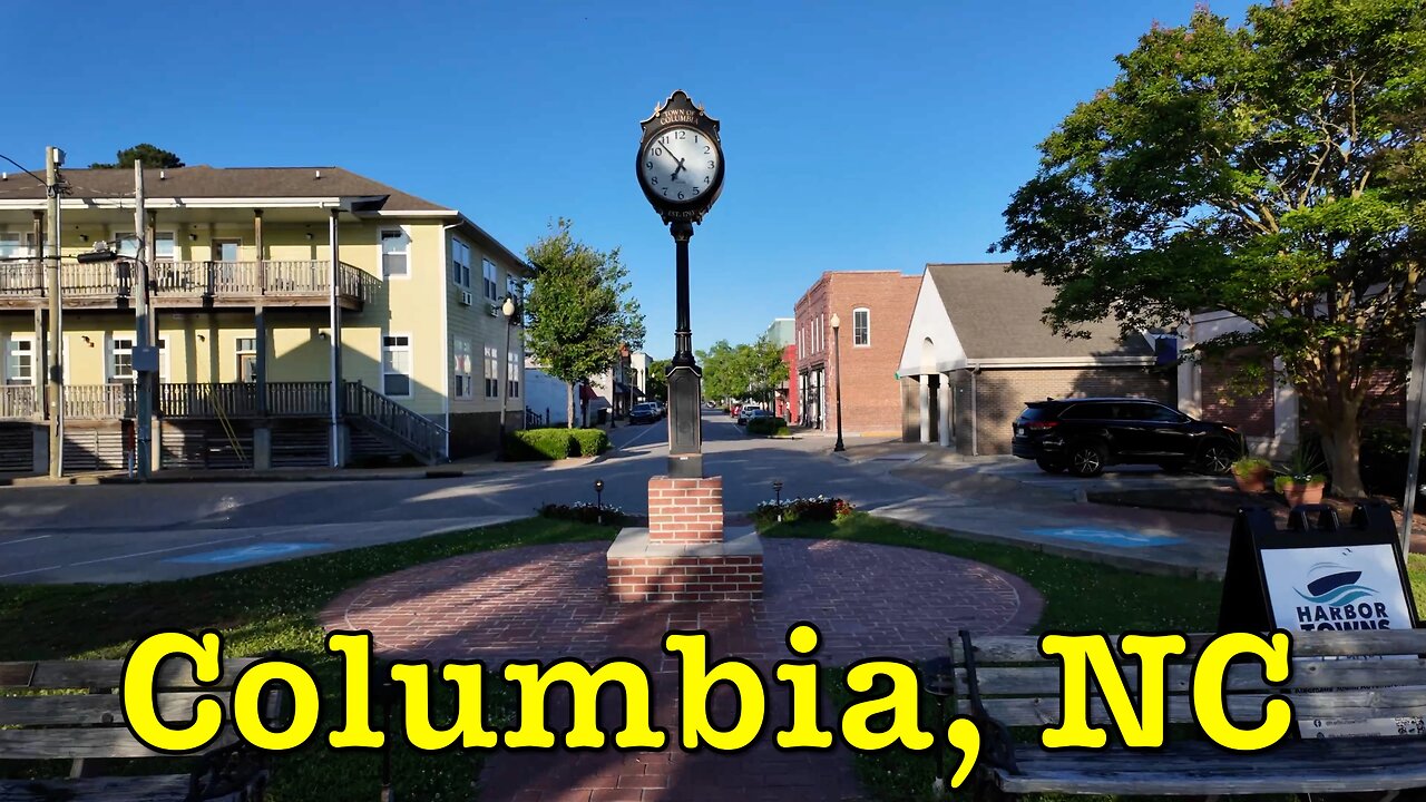 I'm visiting every town in NC - Columbia, North Carolina