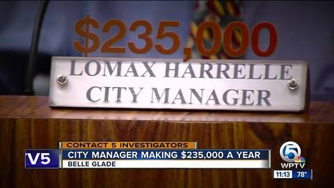 In poor community, Belle Glade City Manager makes $235,000 annually