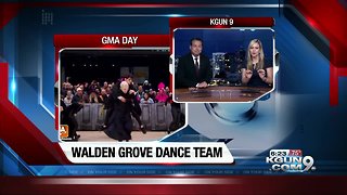 Sahuarita dance team on Good Morning America Day