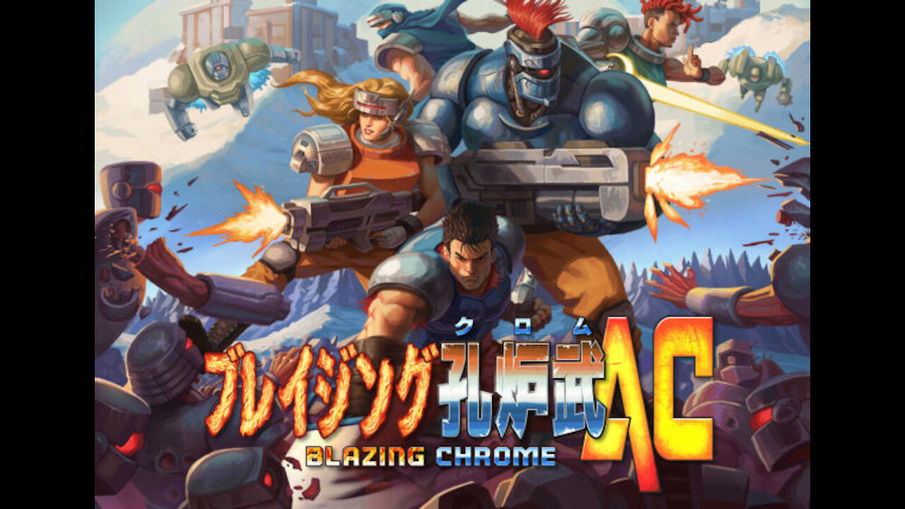 Blazing Chrome AC Official Trailer