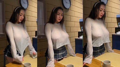 nipple slip boobs show Tiktok Compilation