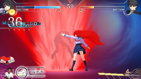 (PC) Melty Blood - Type Lumina - 14 - Akiha Tohno - Story Hard