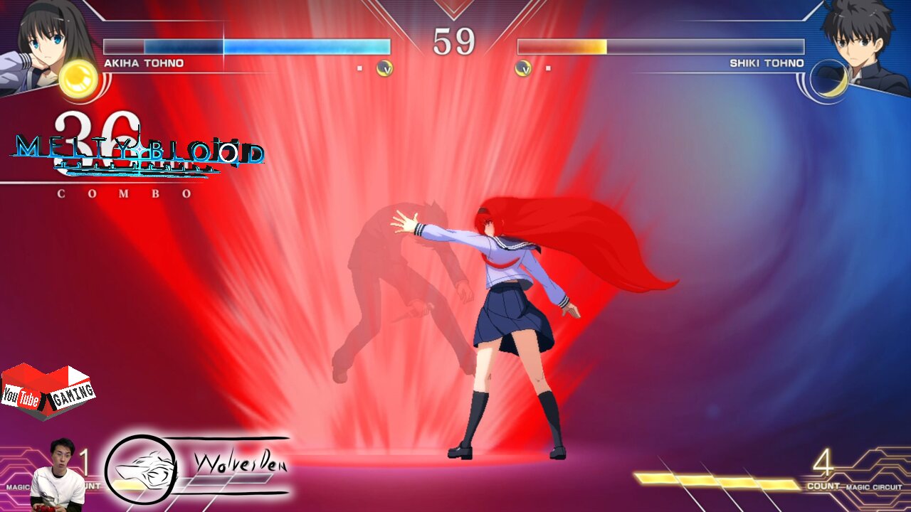 (PC) Melty Blood - Type Lumina - 14 - Akiha Tohno - Story Hard