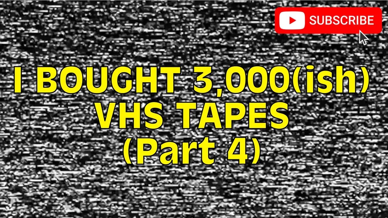 [0004] I BOUGHT 3,000(ish) VHS TAPES (Part 4) [#VHS #VHShunt #Haul #VHShunting #VHShaul]