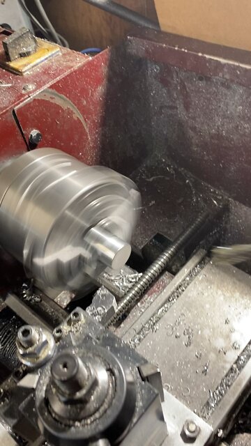 Machining coupling blanks on the lathe 1