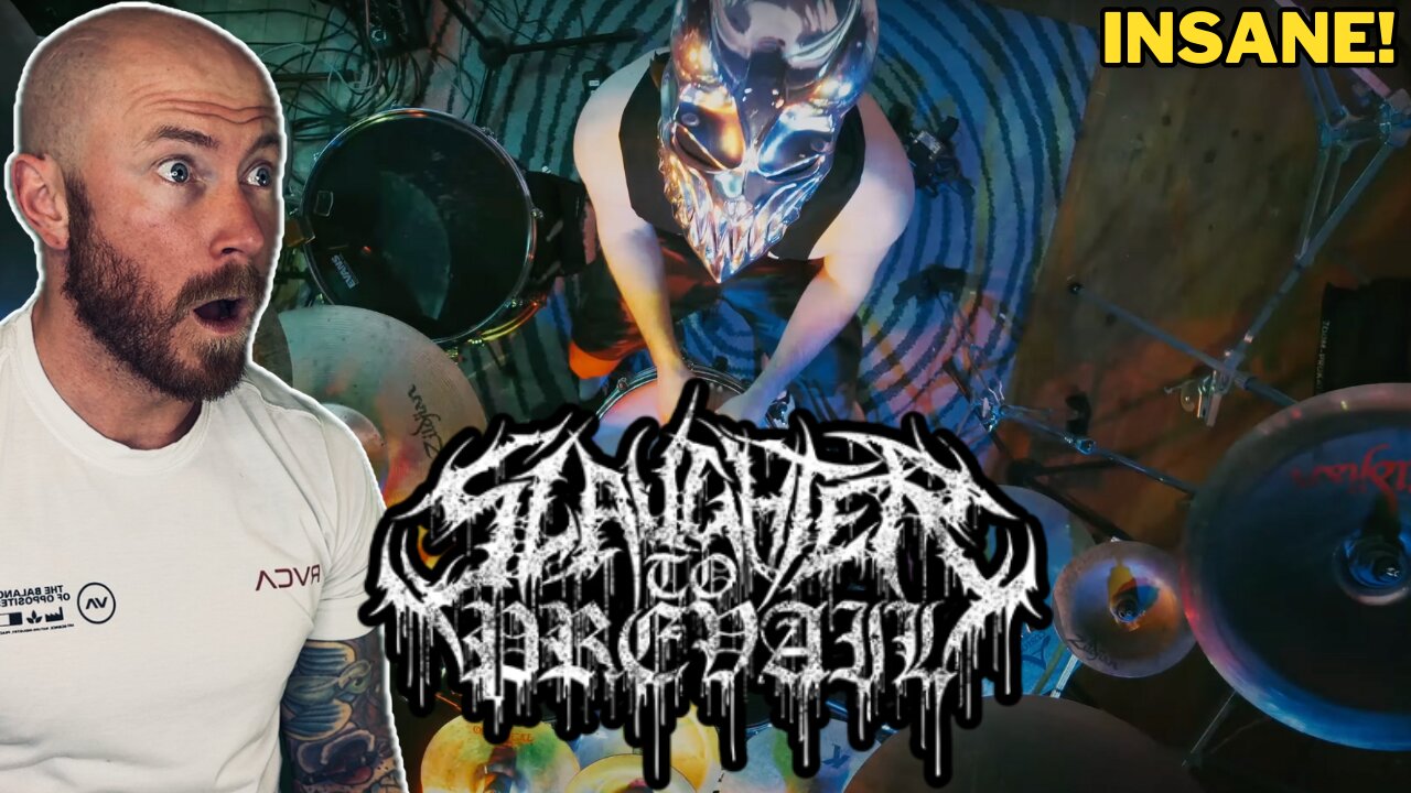 Drummer Reacts To - SLAUGHTER TO PREVAIL - KID OF DARKNESS (DRUM PLAYTHROUGH) Isolated Drums