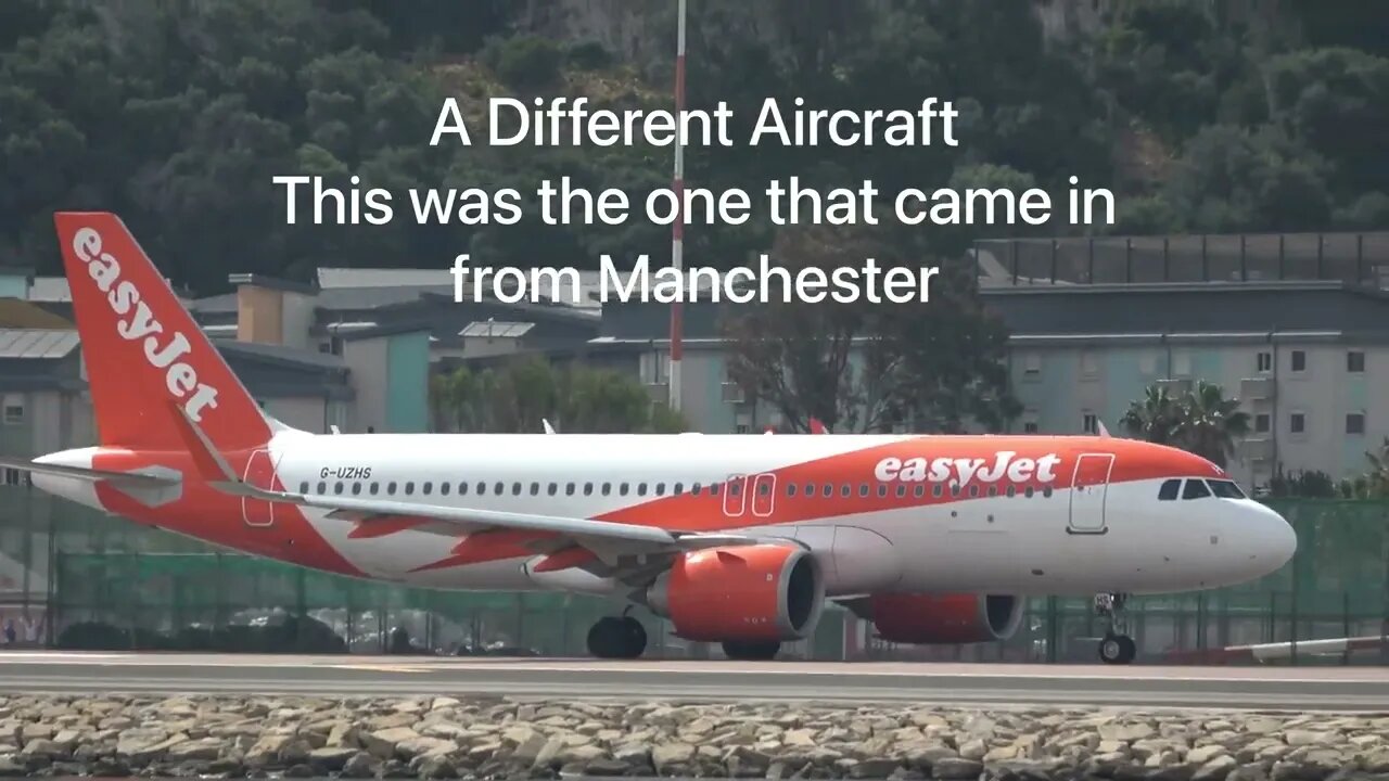 easyJet Changes Aircraft at Gibraltar 3D View